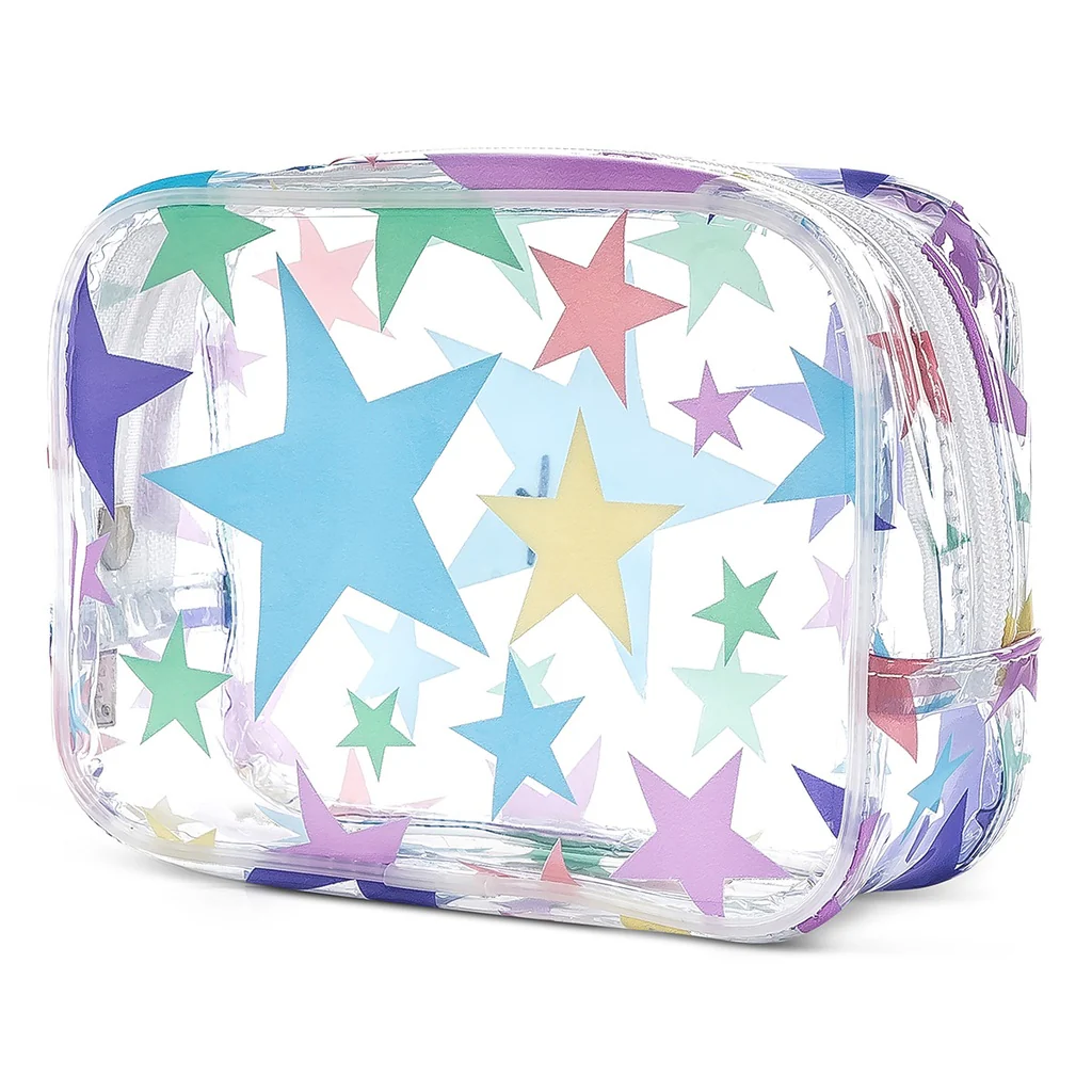 Stars Clear Cosmetic Case - Image 2