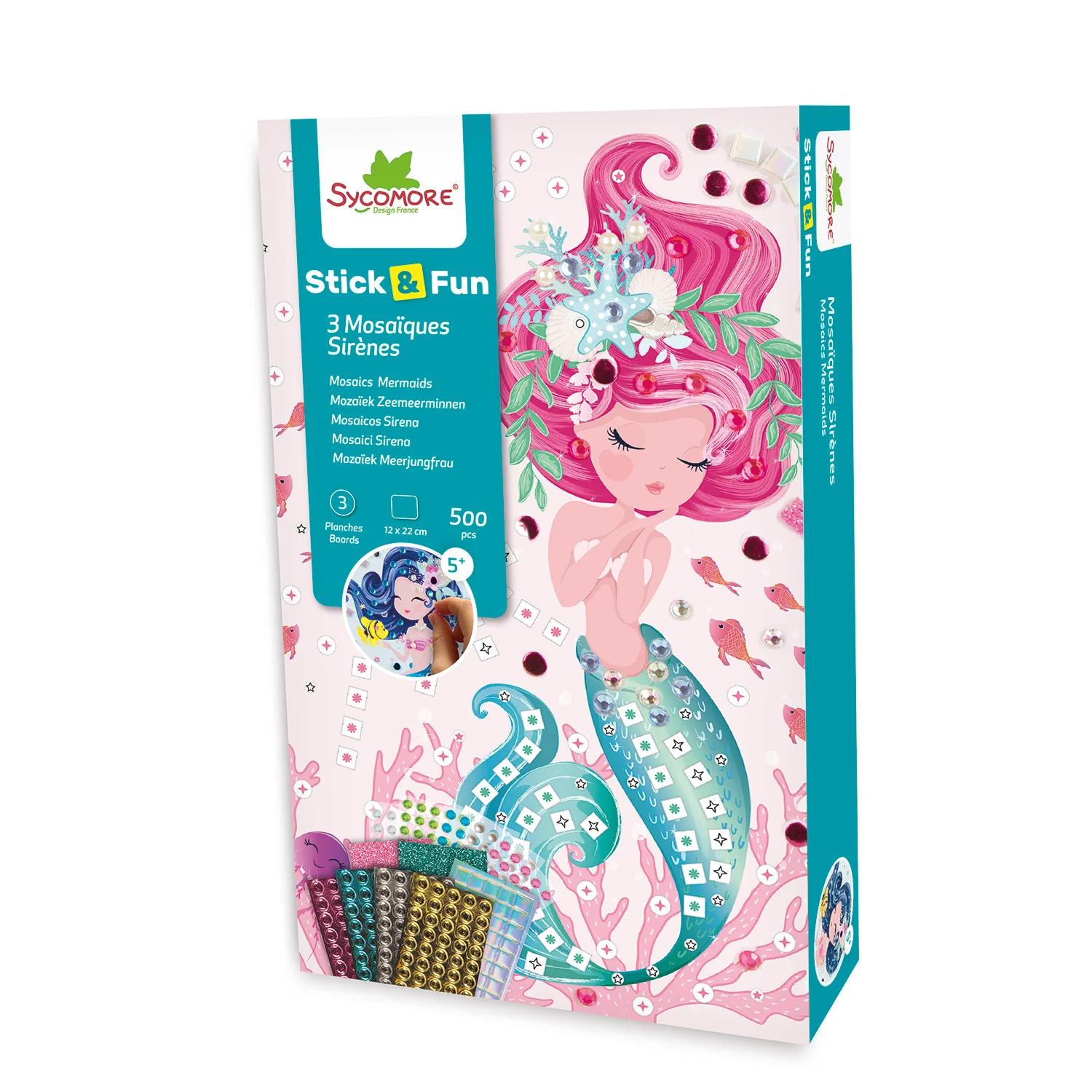Stick 'N Fun Mosaics Mermaid