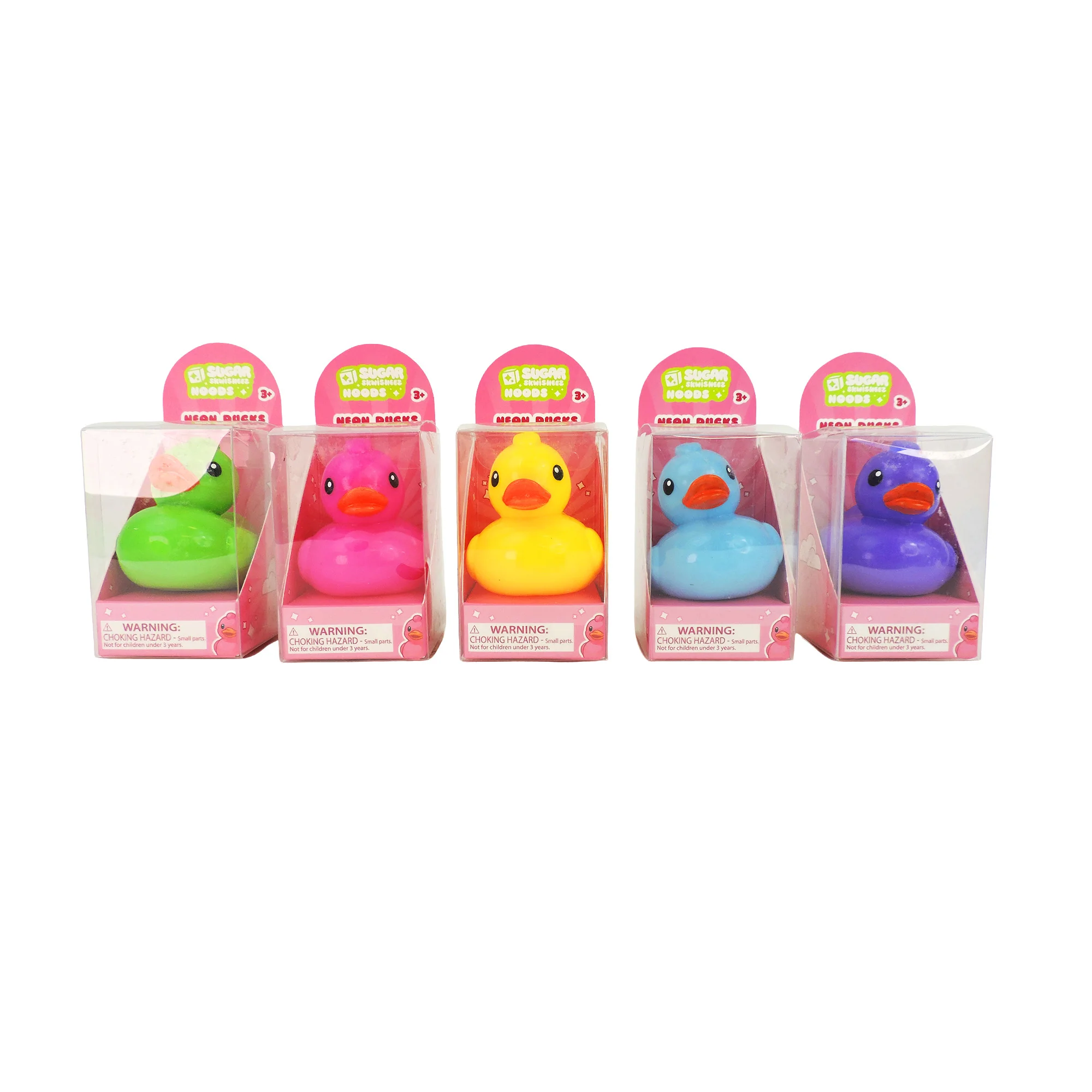 Sugar Skwisheez Noods Neon Duck