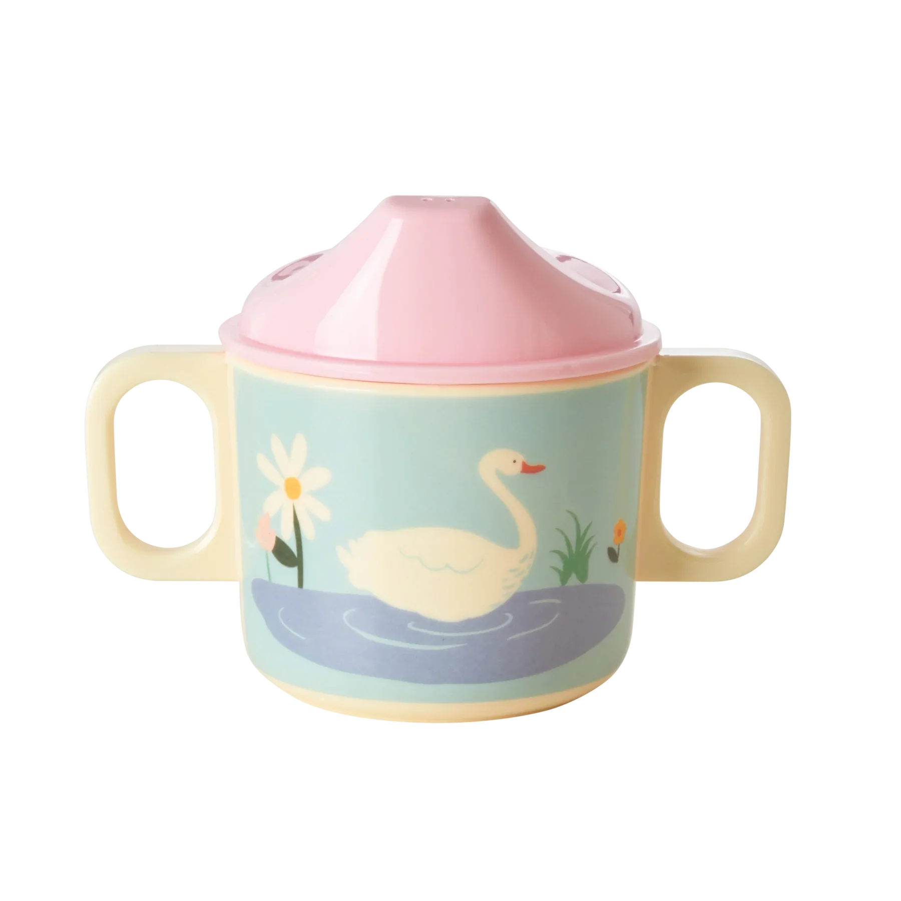 Swan Melamine Dinner Set - Image 2