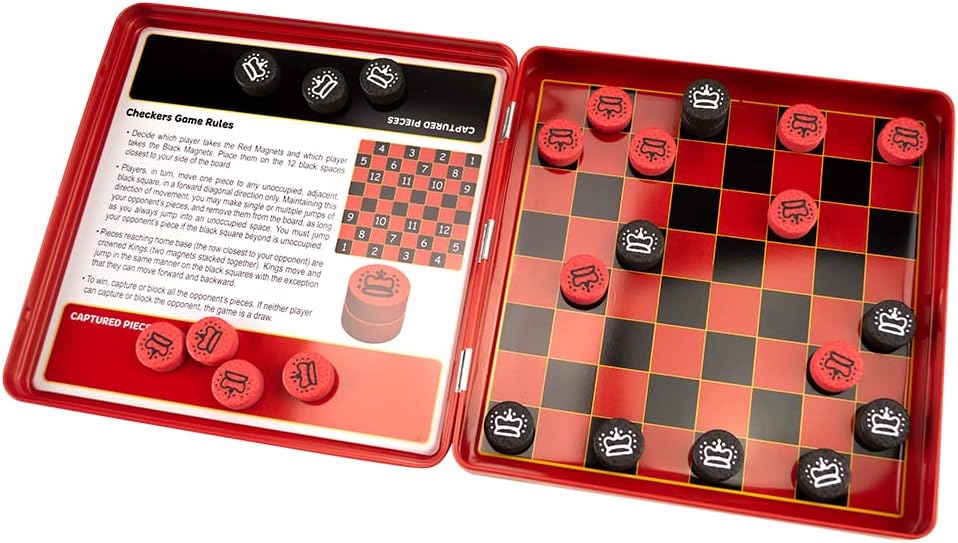 Take N Play Magnetic Checkers - Image 2