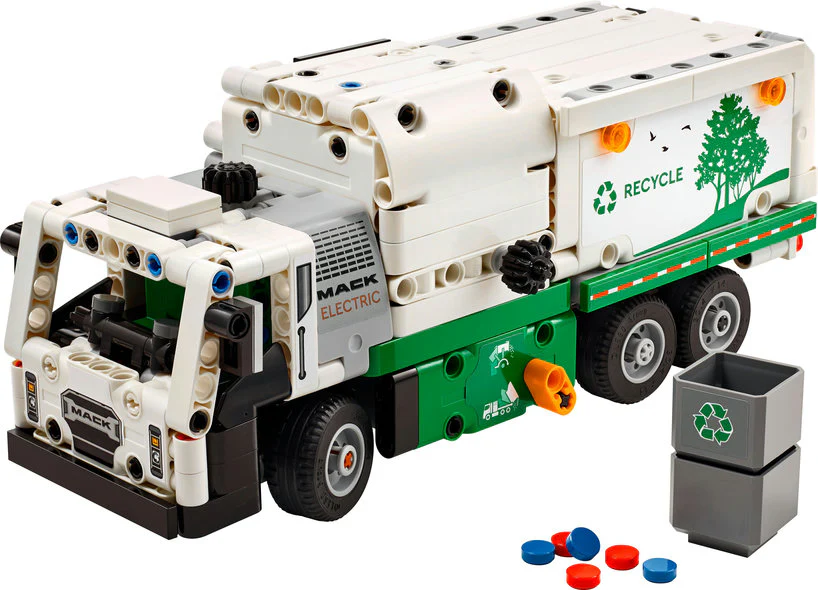 Technic Mack LR Electric Garbage Truck - Image 2