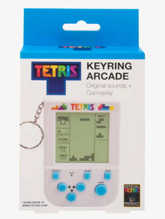 Tetris Keyring Arcade Game