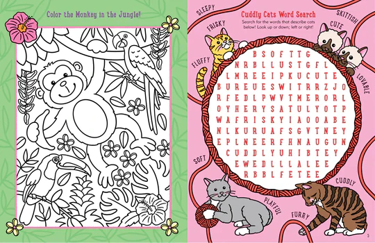 The Furry Friends Activity Book - Image 2