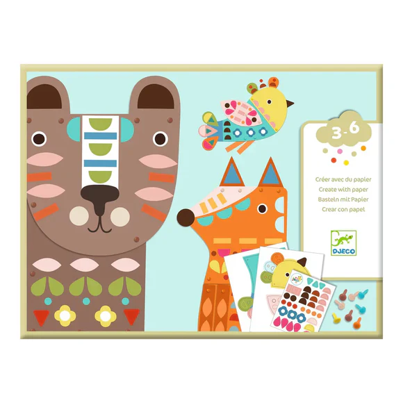 *Three Giant Animals Collage