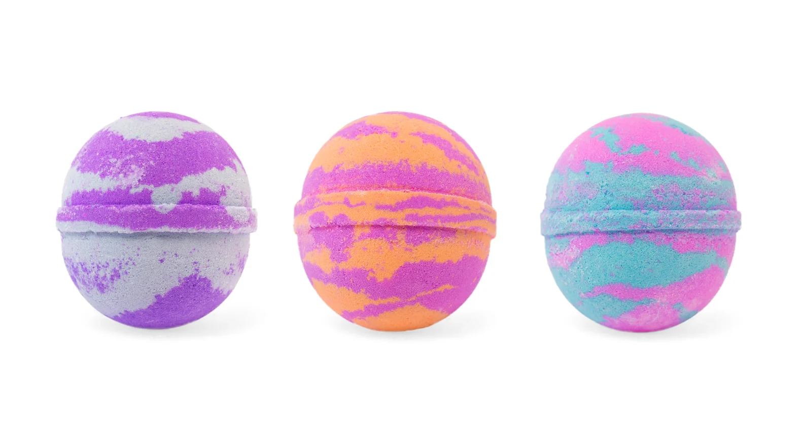Tie Dye Mystery Necklace Bath Bomb - Image 2