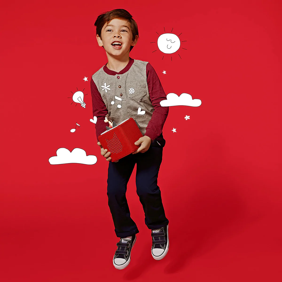 Toniebox Red Starter Set With Playtime Songs - Image 4