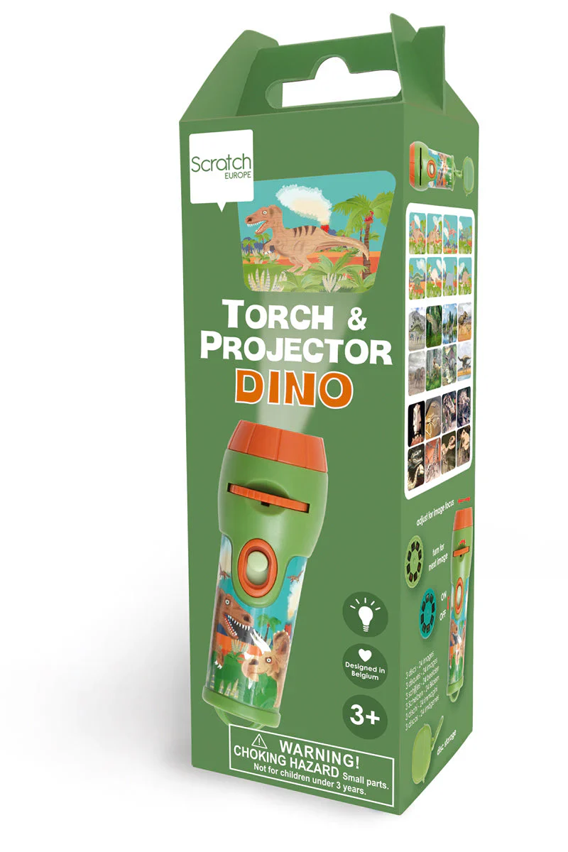 Torch & Projector Light Dino