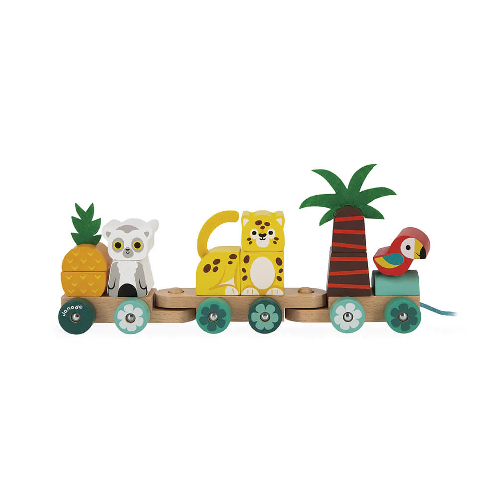 Tropik Pull Along Tropical Train - Image 2