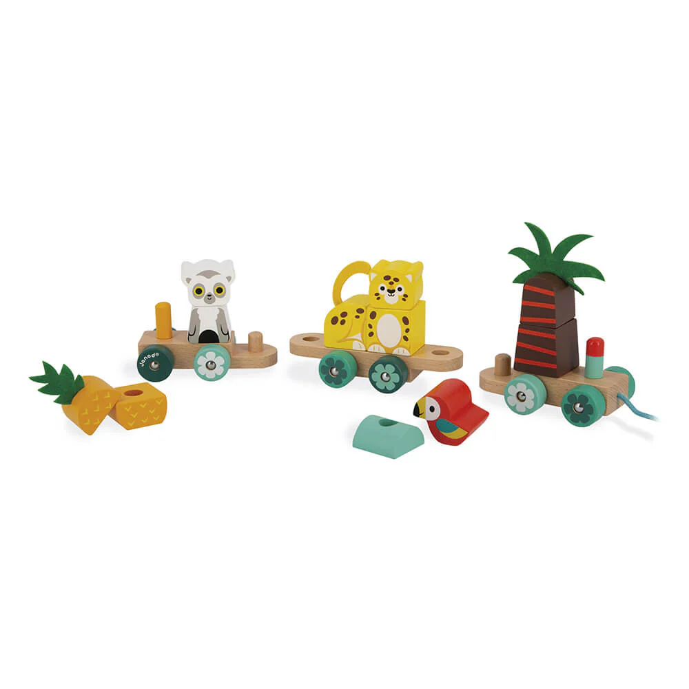 Tropik Pull Along Tropical Train - Image 3