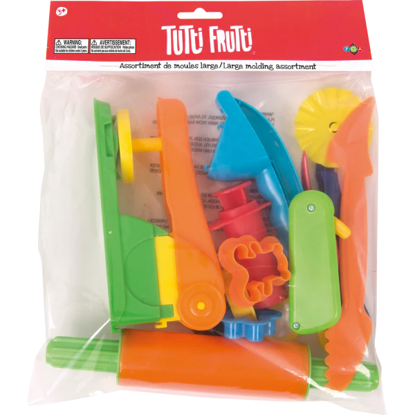 Tutti Frutti Large Assorted Dough Mold Pack