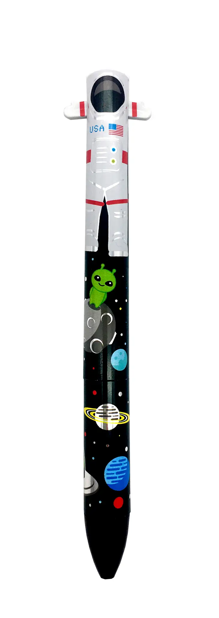 Twice As Nice Metallic 2 Color Click Pen - Image 2
