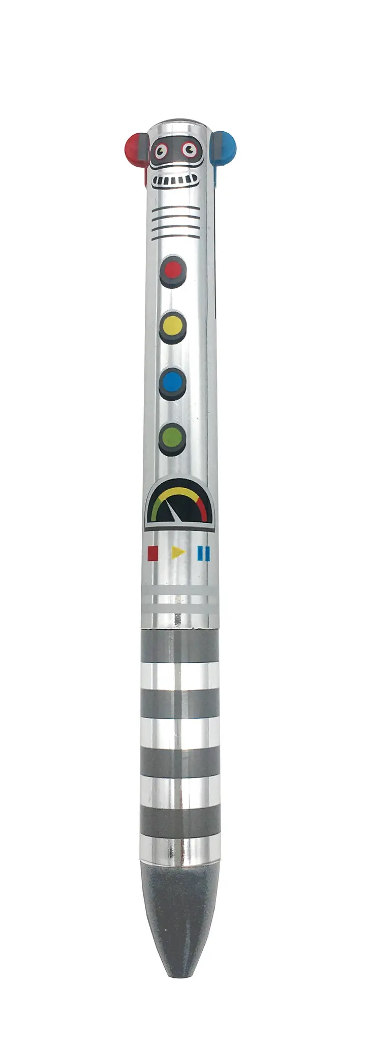 Twice As Nice Metallic 2 Color Click Pen - Image 4