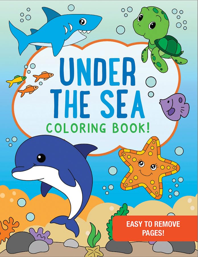 Under The Sea Coloring Book