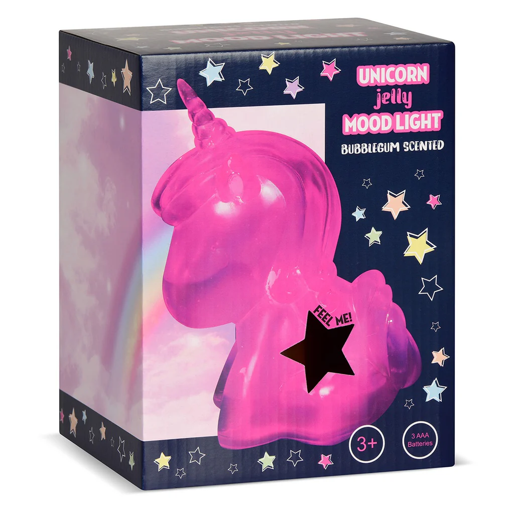 Unicorn Bubblegum Scented Jelly Mood Light - Image 2