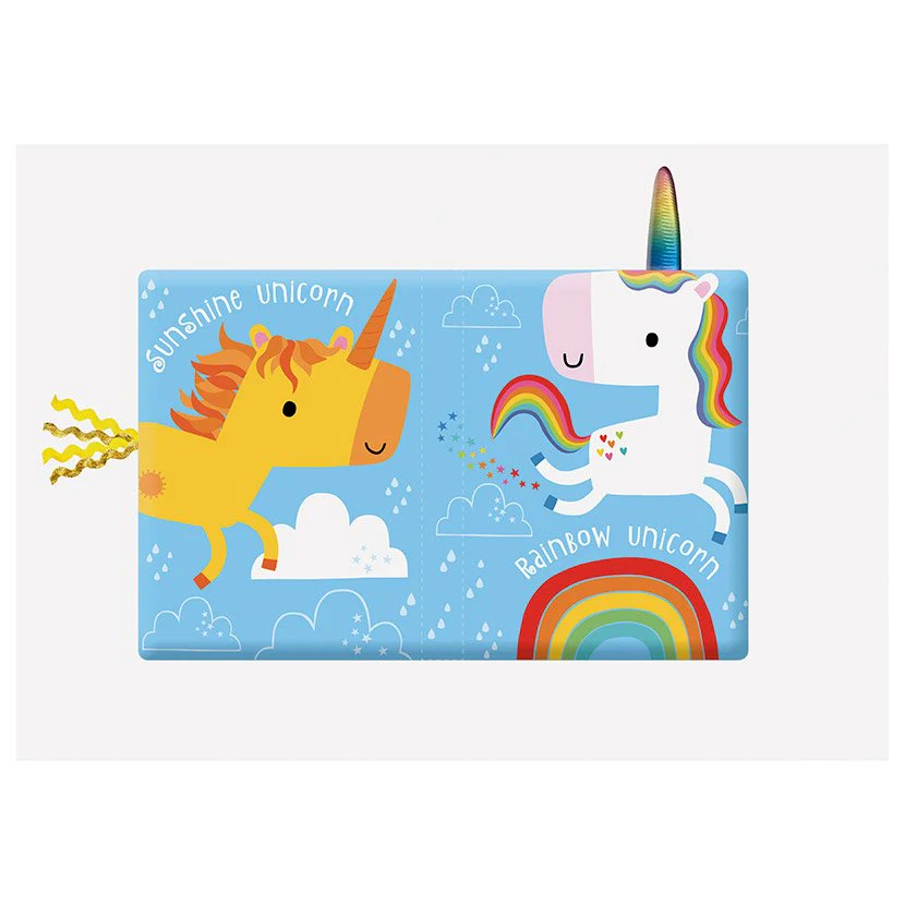Unicorn Fun Sensory Cloth Book - Image 2
