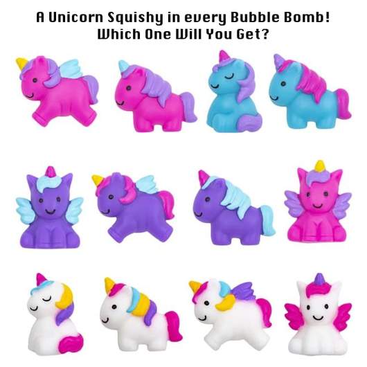 Unicorn Squishy Surprise Bubble Bath Bomb Boxed - Image 2