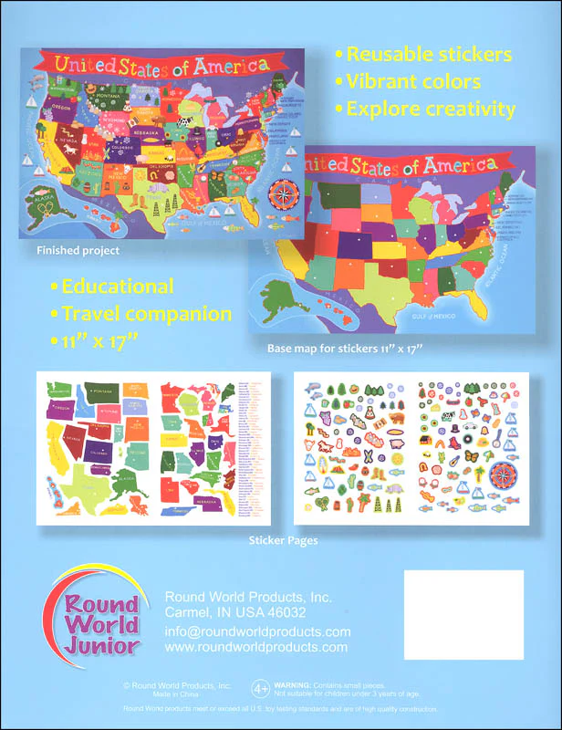 United States Kid's Sticker Book - Image 2
