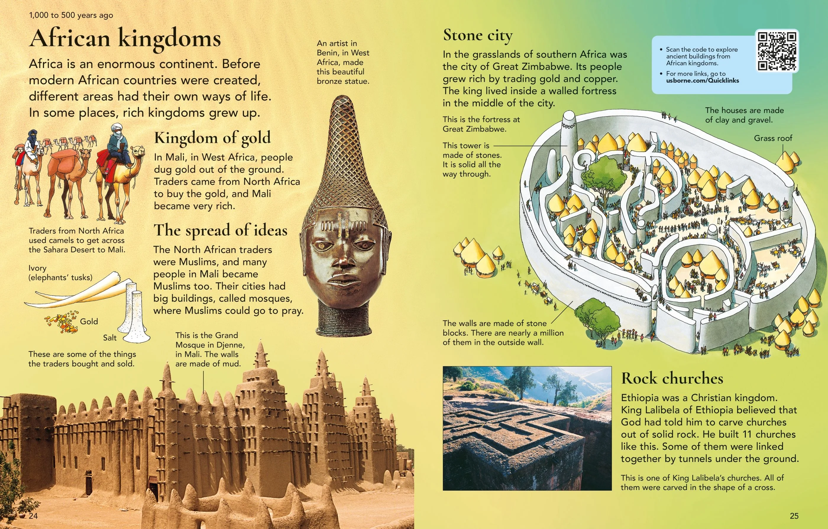 Usborne First Encyclopedia History Book - Image 3