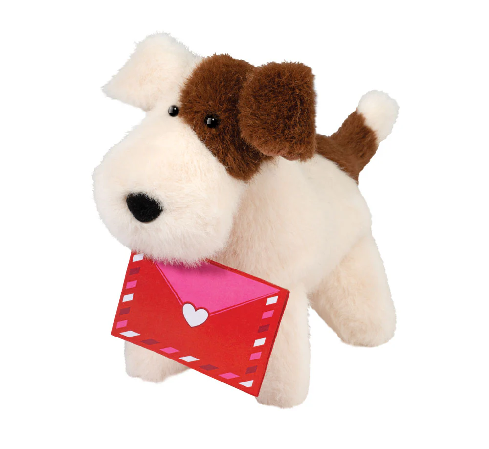 Valentine Muzzle Dog With Card