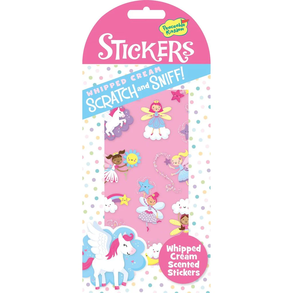 Whipped Cream Fantasy Scratch & Sniff Sticker Pack