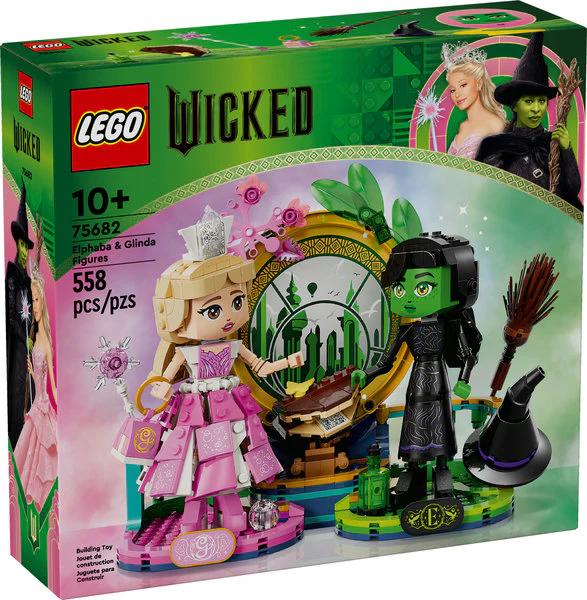 Wicked Elphaba & Glinda Figures