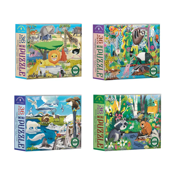 Wild Habitats Miniature 36 Piece Puzzle