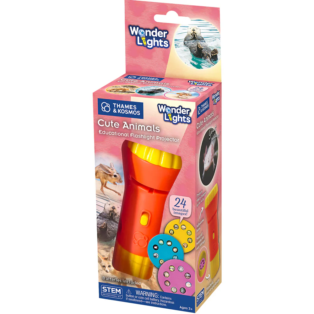 Wonder Lights Cute Animals Flashlight Projector