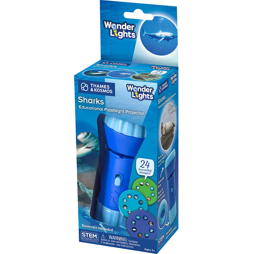 Wonder Lights Sharks Flashlight Projector