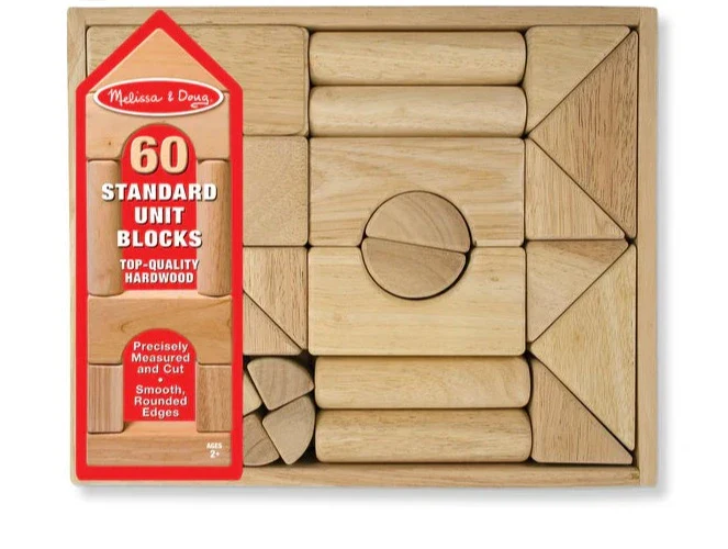 60 pc Wood Blocks