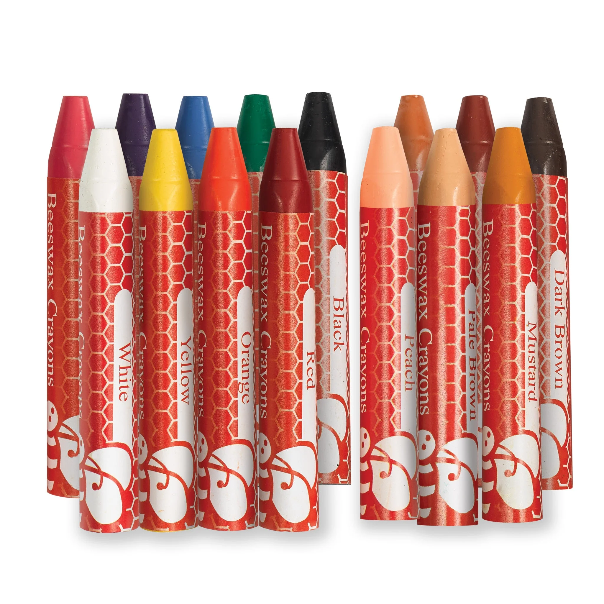 World Colors 15 Count Beeswax Crayons - Image 2