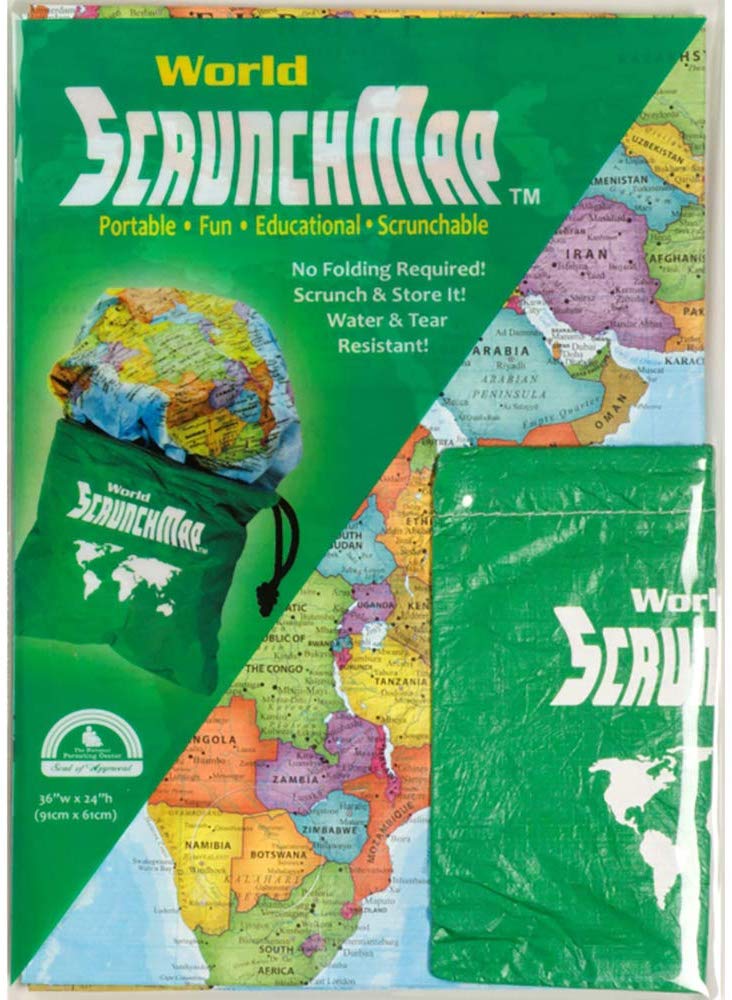 World Scrunch Map
