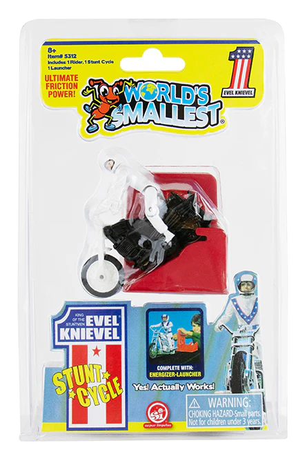 World's Smallest Evil Knievel Stunt Cycle