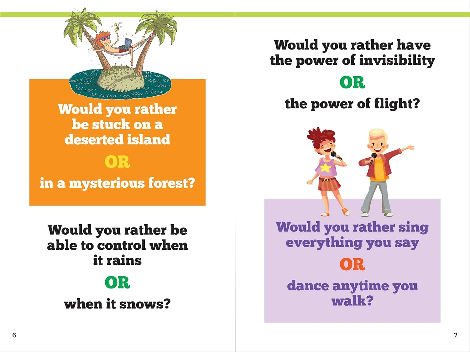 Would You Rather? Pick This Or That Weird, Wacky, or Downright Gross Answer Book - Image 3